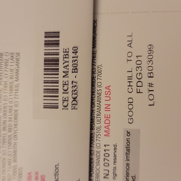 Lot of 2 Color street Snowflake glitter designs.  2 different styles - Picture 3 of 3